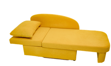 Мягкий диван левый Тедди желтый в Ирбите - предосмотр 10