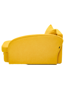 Мягкий диван левый Тедди желтый в Полевском - предосмотр 12