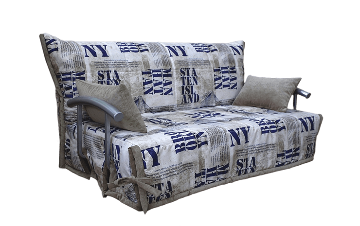 Прямой диван Аккордеон с боковинами, спальное место 1400 в Асбесте - изображение 2