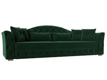 Прямой диван Артис, Зеленый (велюр) в Кушве