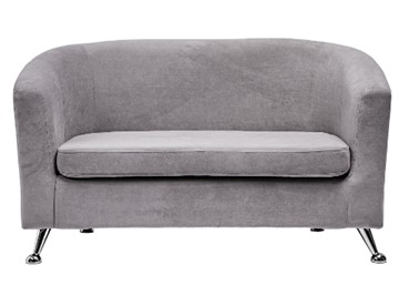 Прямой диван Брамс 2Д серый в Красноуфимске