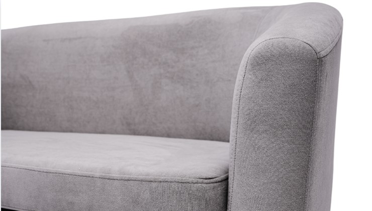 Прямой диван Брамс 2Д серый в Екатеринбурге - изображение 7