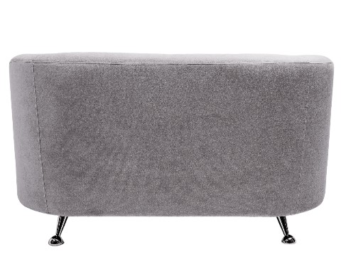 Прямой диван Брамс 2Д серый в Екатеринбурге - изображение 8