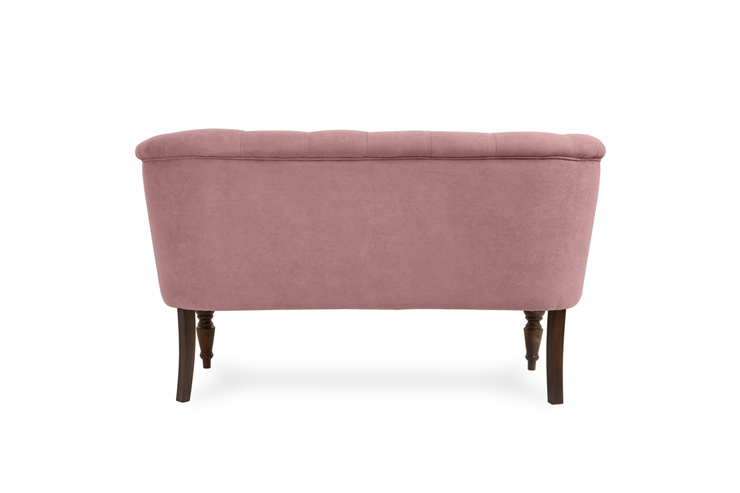 Прямой диван Бриджит розовый ножки коричневые в Екатеринбурге - изображение 7