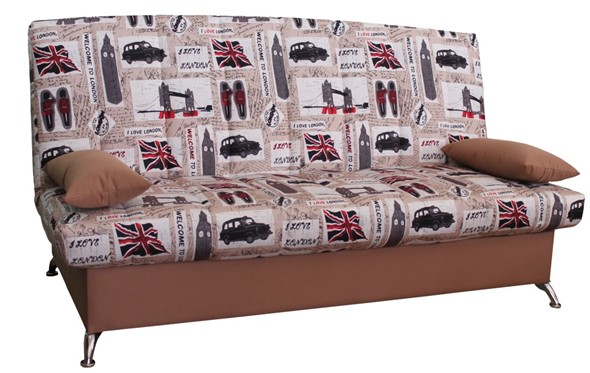 Прямой диван Чарли хром в Екатеринбурге - изображение