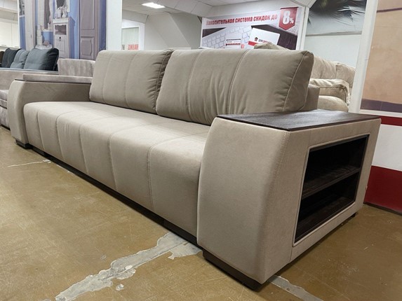 Прямой диван Дамаск БД Modus 03 велюр в Артемовском - изображение