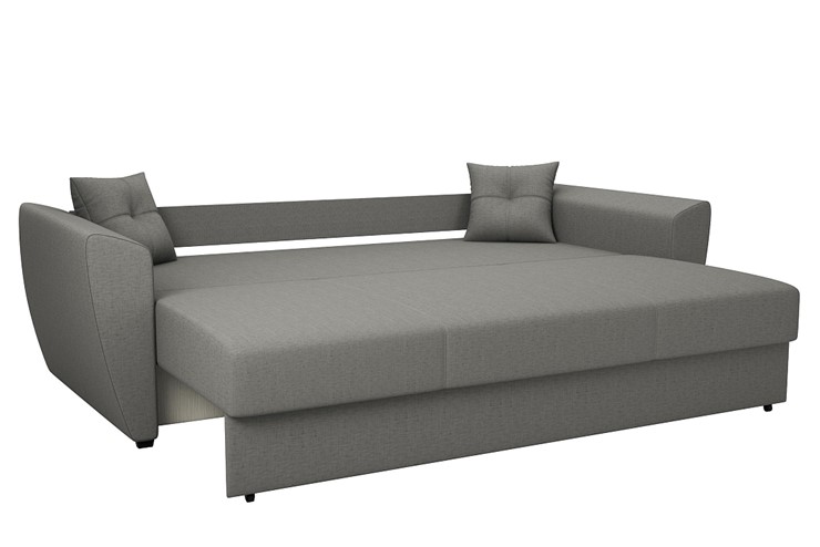 Прямой диван Фортуна New, жаккард тесла серый в Кушве - изображение 1