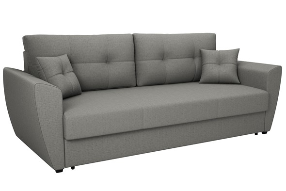 Прямой диван Фортуна New, жаккард тесла серый в Кушве - изображение
