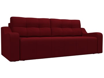 Прямой диван Итон, Бордовый (микровельвет) в Екатеринбурге