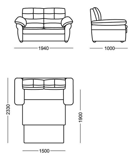 Прямой диван Кристина МД в Первоуральске - изображение 6