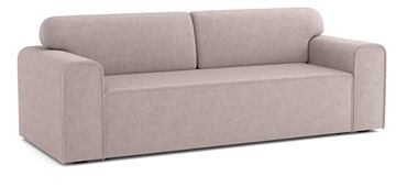 Прямой диван Квентин (еврокнижка), велюр велутто пастельно-розовый 11 в Ревде