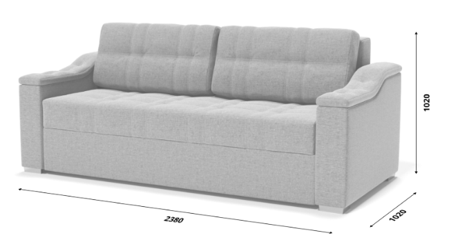 Прямой диван Лидер New 1,9 в Красноуфимске - изображение 5