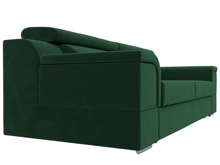 Прямой диван Лига-003 НПБ, Зеленый (Велюр) в Первоуральске - изображение 8