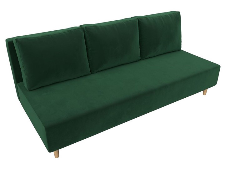 Прямой диван Лига-033, Зеленый (велюр) в Екатеринбурге - изображение 4