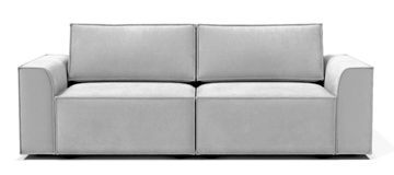 Прямой диван Лофт БЛ1-БП1 (Ремни/Еврокнижка) в Кушве