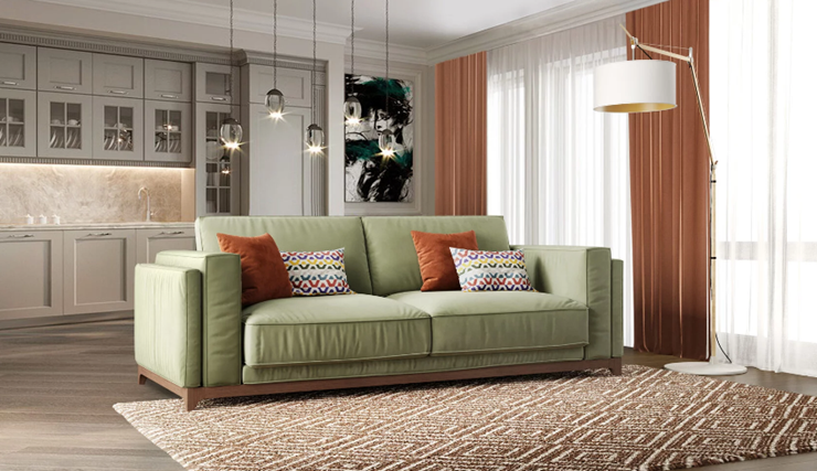 Прямой диван Манхэттен (Тик-так) в Кушве - изображение 5