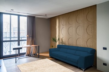 Прямой диван Наоми 2790х1060 мм в Екатеринбурге - предосмотр 5