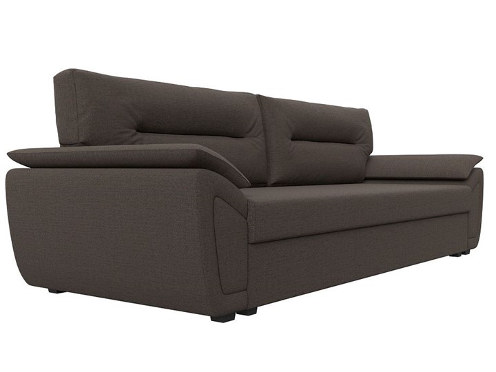Прямой диван Нэстор Лайт, Амур коричневый (рогожка) в Ревде - изображение 6