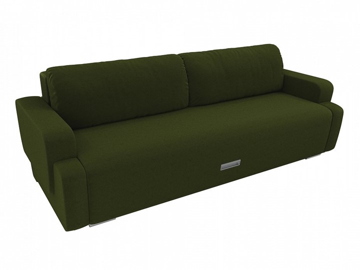 Прямой диван Ника, Зеленый (микровельвет) в Екатеринбурге - изображение 6