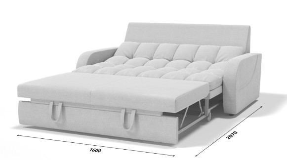 Прямой диван Релакс БЛК/БПК в Кушве - изображение 7