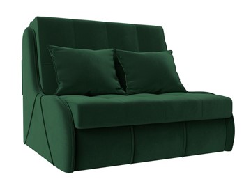 Прямой диван Риттэр 100, Зеленый (велюр) в Ирбите
