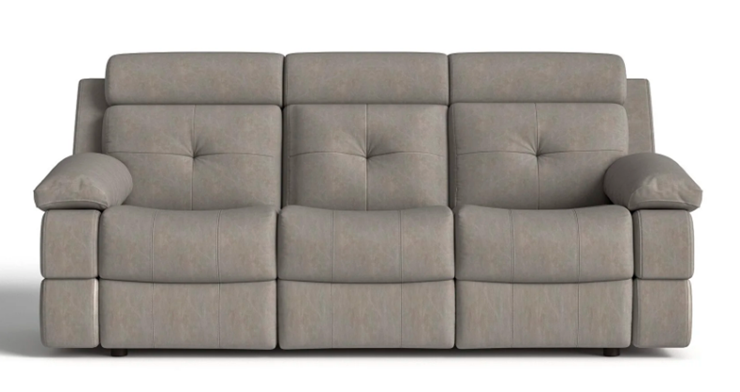 Прямой диван Рокфорд БД, 2 реклайнера в Артемовском - изображение 1