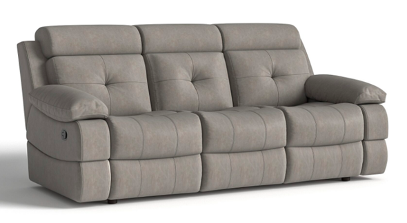 Прямой диван Рокфорд БД, 2 реклайнера в Новоуральске - изображение
