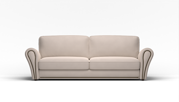 Прямой диван Виктория 2 подушки в Кушве - предосмотр 1
