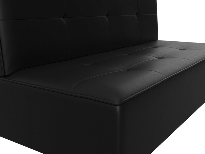 Прямой диван Зиммер, черный (экокожа) в Екатеринбурге - изображение 4
