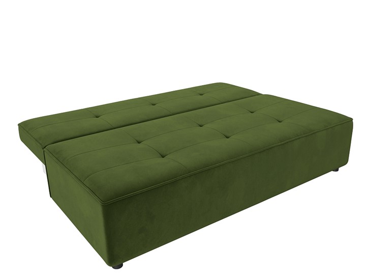 Прямой диван Зиммер, Зеленый (микровельвет) в Екатеринбурге - изображение 1