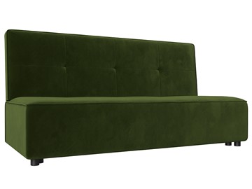 Прямой диван Зиммер, Зеленый (микровельвет) в Каменске-Уральском