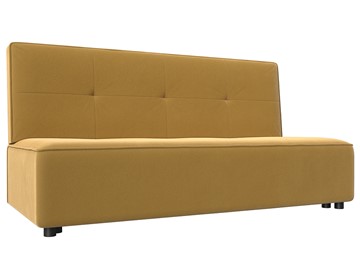 Прямой диван Зиммер, Желтый (микровельвет) в Екатеринбурге