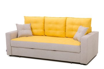 Прямой диван Рио 3 с двумя декоративными подушками в Ревде