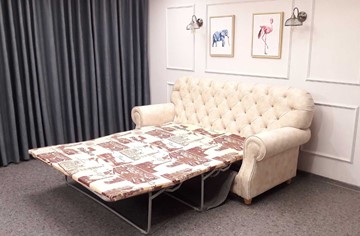 Прямой диван Глория, 3х местный, со спальным местом в Екатеринбурге - предосмотр 1