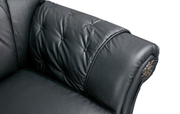 Раскладной диван Versace (3-х местный) black в Кушве - предосмотр 4