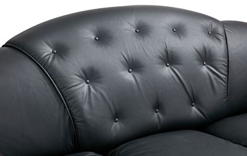 Раскладной диван Versace (3-х местный) black в Кушве - предосмотр 3