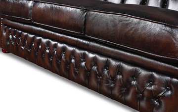 Прямой диван В-128 (3-х местный) brown в Кушве - предосмотр 3