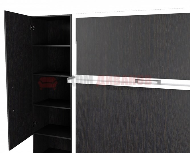 Диван Кровать-трансформер Smart (ШЛ+КД 1400+ШП), 2 шкафа, без подлокотников в Первоуральске - изображение 2