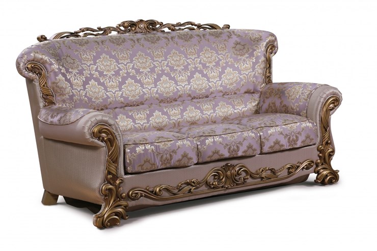 Прямой диван Барокко 2, ДБ3 в Полевском - изображение 4