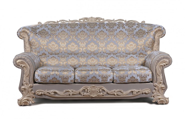 Прямой диван Барокко 2, ДБ3 в Кушве - изображение 3