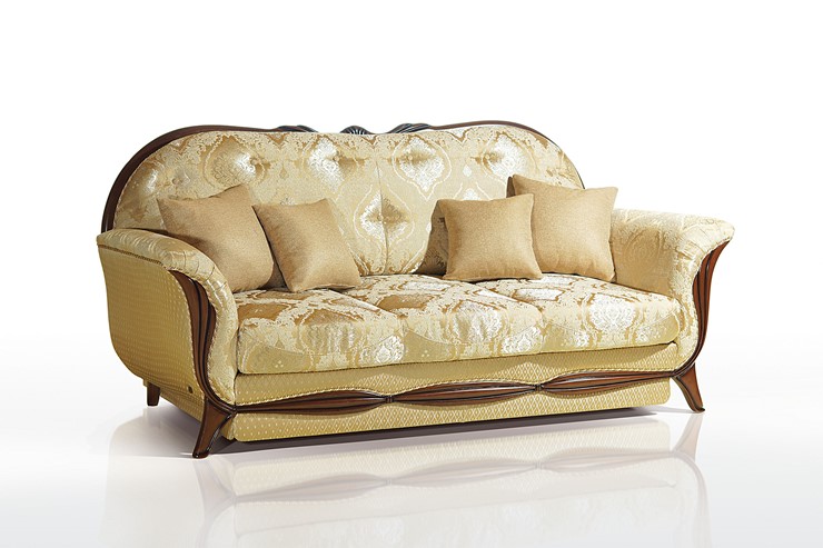 Прямой диван Монако трехместный (миксотойл) в Кушве - изображение 1