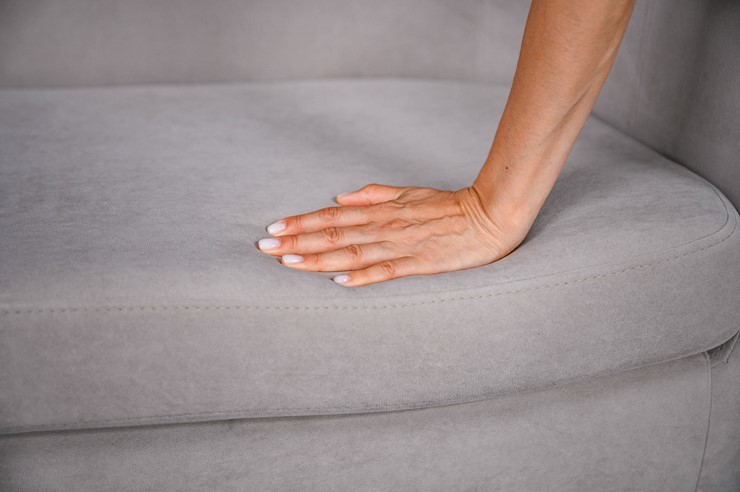 Комплект мебели Брамс  цвет бежевый диван 2Д + кресло в Первоуральске - изображение 3