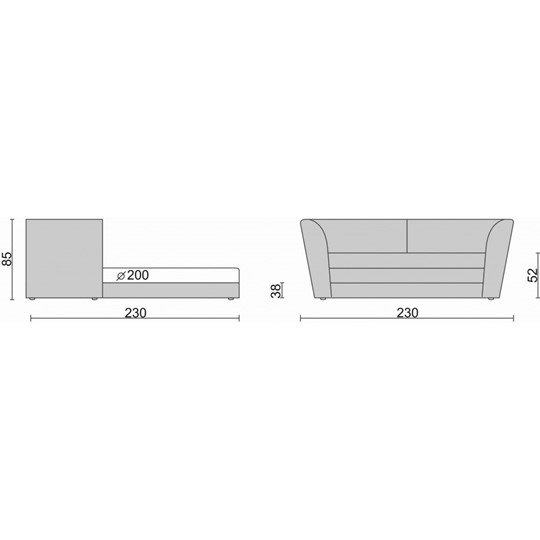 Круглый диван-кровать Смайл в Кушве - изображение 6