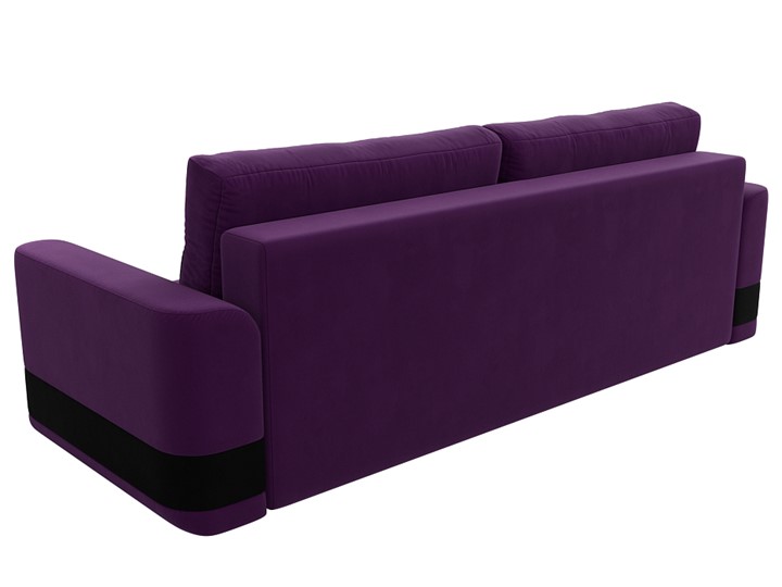 Прямой диван Честер, Фиолетовый/черный (вельвет) в Екатеринбурге - изображение 7