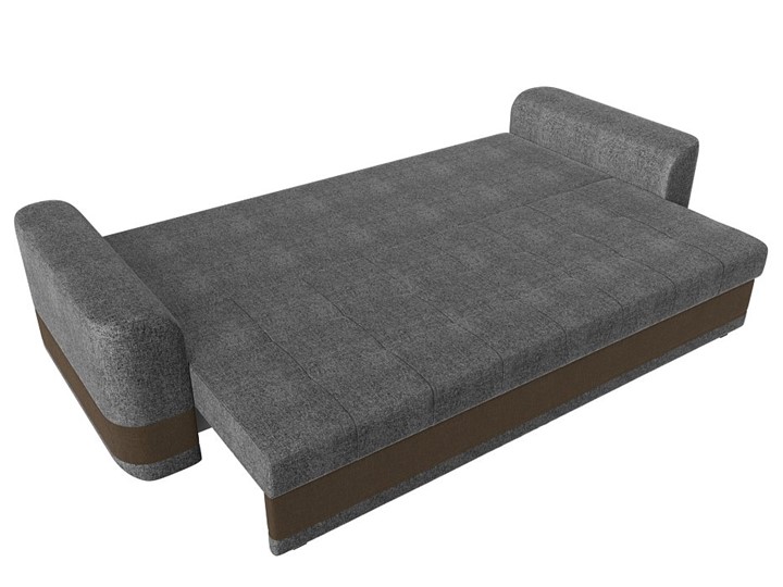 Прямой диван Честер, Серый/коричневый (рогожка) в Екатеринбурге - изображение 6