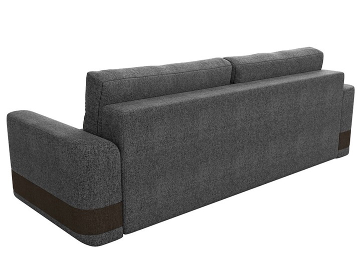 Прямой диван Честер, Серый/коричневый (рогожка) в Екатеринбурге - изображение 7