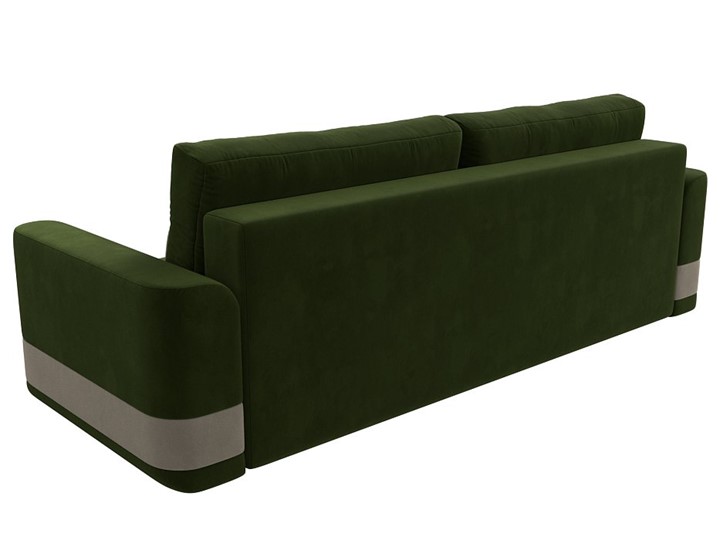 Прямой диван Честер, Зеленый/бежевый (вельвет) в Первоуральске - изображение 7