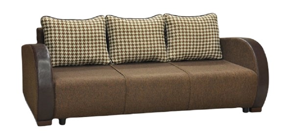 Прямой диван Европа 1 БД ППУ в Кушве - изображение