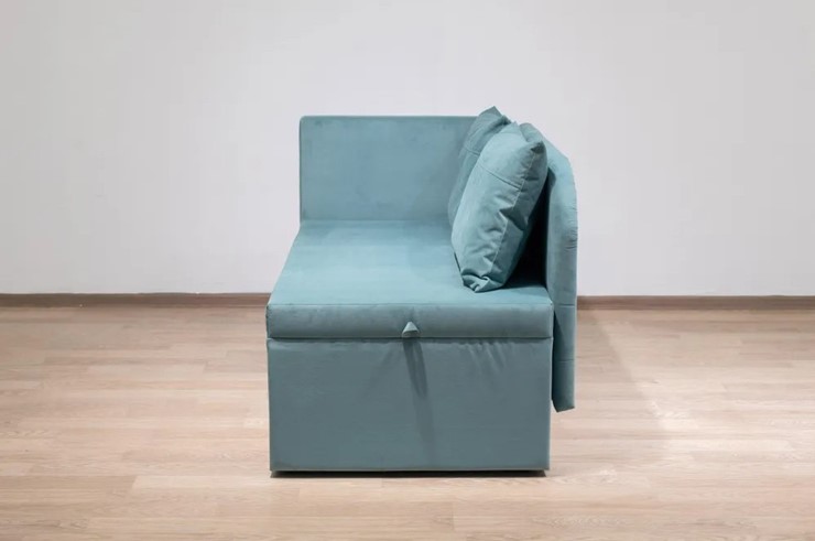 Прямой диван Мирка, newtone aqua blue в Ирбите - изображение 2