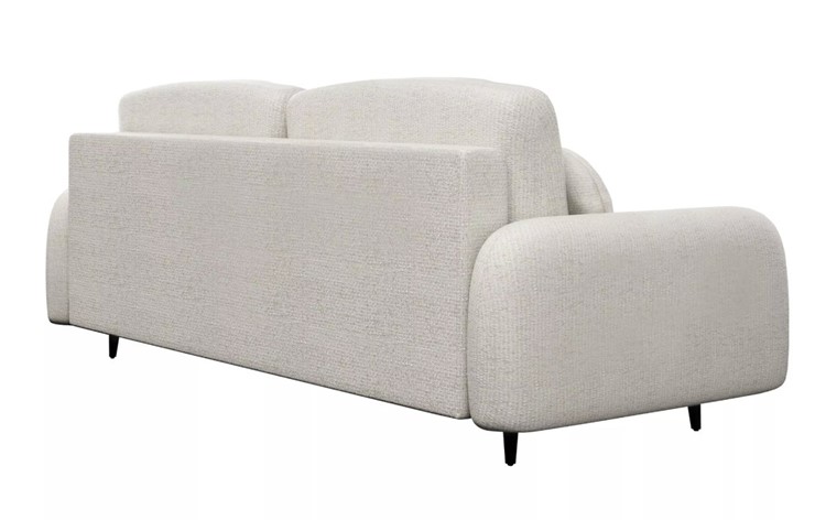 Прямой диван Монблан 3т, Рогожка Муза 01 в Ревде - изображение 2